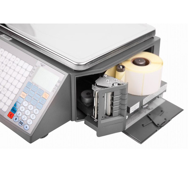 ACLAS LS2 Etikettentyp und Barcode-System skaliert mit Drucker ACLAS LS2 Etikettentyp und Barcode-System skaliert mit Drucker