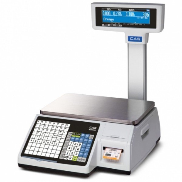 CAS CL5200-15P Authentic Labeling System Balance - Towered Scales
