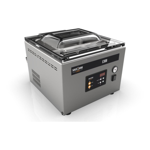 Sous-Vide Chef-E308 – 8mc/h, 31 cm,10 program,szenzor,H2Out. EURÓPAI, Vákuum csomagoló