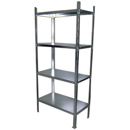 Screw Salgo shelves, galvanized, 120x60x300 cm Screw Salgo shelves, galvanized, 120x60x300 cm