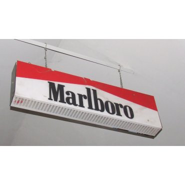 Marlboro világítós reklámtábla (A106) Reklámtáblák