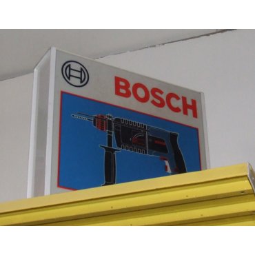 Bosch Fúrós világítós reklámtábla (A58) Reklámtáblák