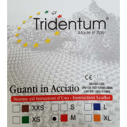 Tridentum Blau Kettenhandschuhe  Tridentum Blau Kettenhandschuhe