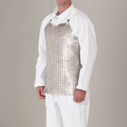 Pikkelyes aluminium kötény (lánckötény)