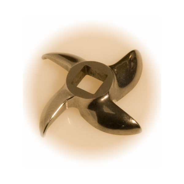 12-inch single-edged knife with a mincing machine