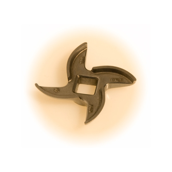 12-Zoll-Single-schneidiges Messer mit einem Fleischwolf 12-Zoll-Single-schneidiges Messer mit einem Fleischwolf
