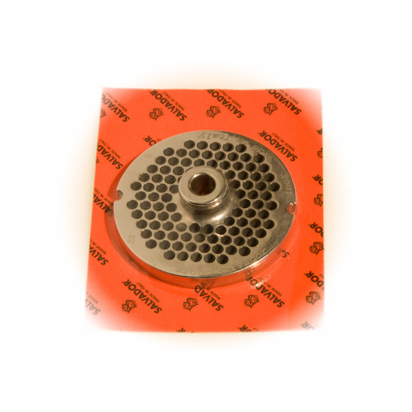 22 is a meat mincer grinder disc of 5 mm diameter