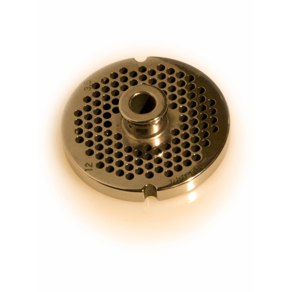 12 by a meat grinder grinding wheel diameter of 3.5 mm