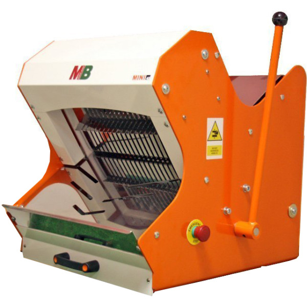 Modul-Bake MINI 42 halbautomatische Brotschneidemaschine Modul-Bake MINI 42 halbautomatische Brotschneidemaschine