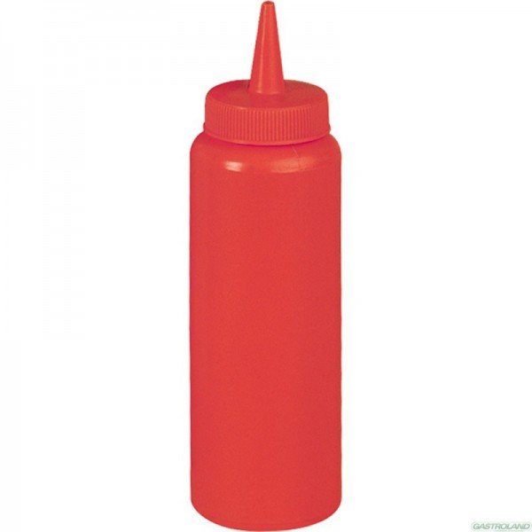 7 oz bottle - red sauce dispensers