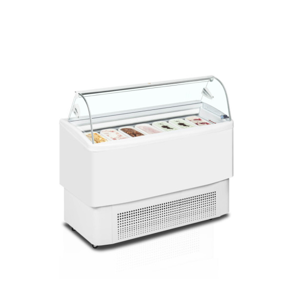 (ISA) Tefcold - FIJI 7 - Ventilated ice cream counter, ice cream counter, ice cream counter 7+7 jars (ISA) Tefcold - FIJI 7 - Ventilated ice cream counter, ice cream counter, ice cream counter 7+7 jars