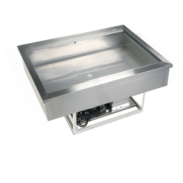 Tefcold CW2 - Built-in cooling pool - 2xGN1/1 size - 768 x 678 x 536 mm - Static cooling Tefcold CW2 - Built-in cooling pool - 2xGN1/1 size - 768 x 678 x 536 mm - Static cooling