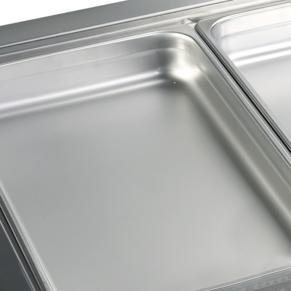 Tefcold CW2 - Built-in cooling pool - 2xGN1/1 size - 768 x 678 x 536 mm - Static cooling Tefcold CW2 - Built-in cooling pool - 2xGN1/1 size - 768 x 678 x 536 mm - Static cooling