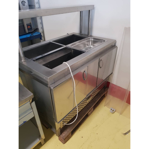 4xGN 1/1 Kühlhaus mit niedriger Kühllager 4xGN 1/1 Kühlhaus mit niedriger Kühllager