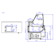 Igloo Pico 0.98 - Csemegehűtőpult - Statikus