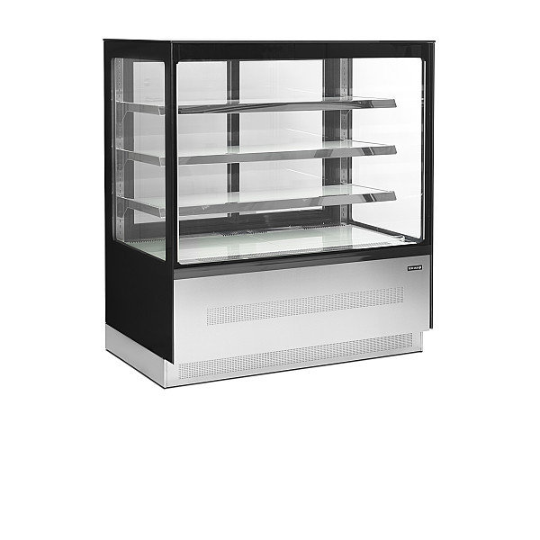 Tefcold - LPD1203F/BLACK - Pastry refrigerator, confectionery showcase refrigerator counter - 1205 mm / 530 liters Tefcold - LPD1203F/BLACK - Pastry refrigerator, confectionery showcase refrigerator counter - 1205 mm / 530 liters