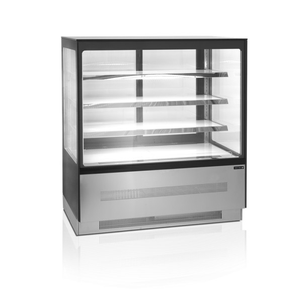 Tefcold - LPD903F/BLACK - Pastry fridge, sugar moss showcase refrigerator counter - 905 mm /390 liters Tefcold - LPD903F/BLACK - Pastry fridge, sugar moss showcase refrigerator counter - 905 mm /390 liters