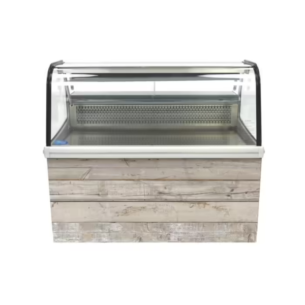 Maxima Refrigerated pastry case with stand - wheels - 125cm - 255L