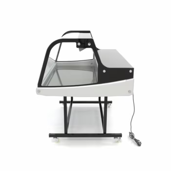 Maxima Refrigerated pastry case with stand - wheels - 125cm - 255L