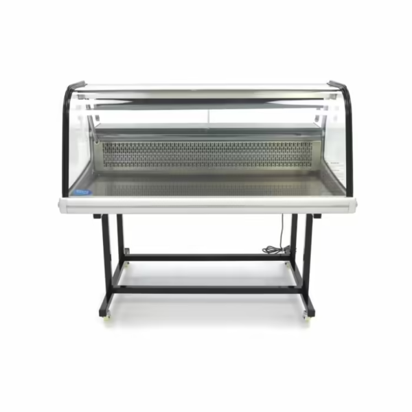 Maxima Refrigerated pastry case with stand - wheels - 125cm - 255L