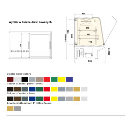 Igloo Julia 1.3 - Süteményes hűtő pult