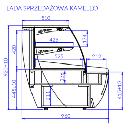 Igloo Kameleo Lada 0.9 - Semelges Counter Igloo Kameleo Lada 0.9 - Semelges Counter