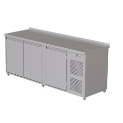 Heated radiator table - 3 doors Heated radiator table - 3 doors