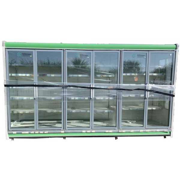 Chilled wall shelf / milk tower 3,8 m, without machinery Milk Coolers / Wall racks