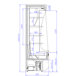 Igloo 1.0 Paros wall milk cooler 