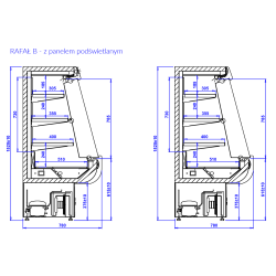 Igloo Rafal B 1.0 - cooled mini wall hanger - with internal cooling unit