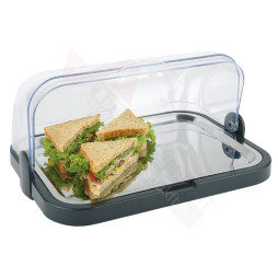 Hűtött Rolltop bemutató tálca Hűtött Rolltop bemutató tálca