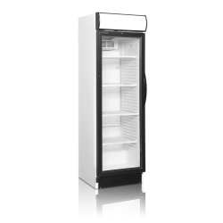 TEFCOLD CEV425CP 2 LED L/H - Refrigerator with glass door, beverage cooler, br. 345 liters TEFCOLD CEV425CP 2 LED L/H - Refrigerator with glass door, beverage cooler, br. 345 liters