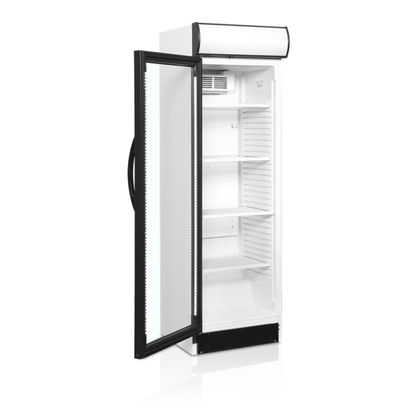 TEFCOLD CEV425CP 2 LED L/H – Kühlschrank mit Glastür, Getränkekühler, br. 345 Liter TEFCOLD CEV425CP 2 LED L/H – Kühlschrank mit Glastür, Getränkekühler, br. 345 Liter