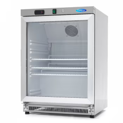 Maxima R 200 SSG Chladnička so sklenenými dverami, pod pultom, nehrdzavejúca oceľ, 200L Maxima R 200 SSG Chladnička so sklenenými dverami, pod pultom, nehrdzavejúca oceľ, 200L