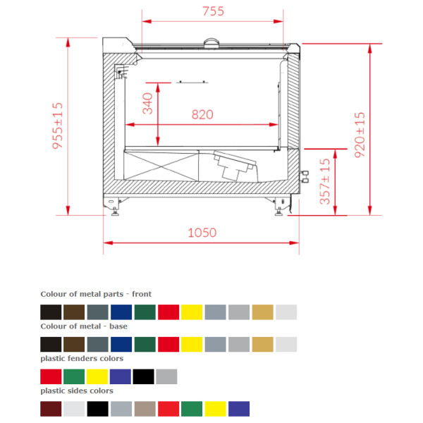 Igloo Advanta 2.50-mod / C - mraziaci / chladiaci ostrov Igloo Advanta 2.50-mod / C - mraziaci / chladiaci ostrov