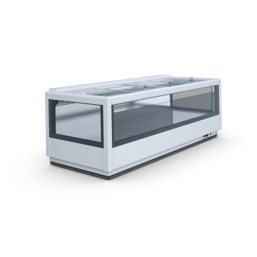 Igloo Advanta 2.50-mod/C - fagyasztó/hűtő sziget Üvegajtós hűtők