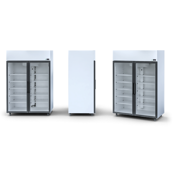 Igloo OLA 2 AG M - Two-door freezer showcase - Top mechanical - 1400 liters Shock freezer/ Blast chiller