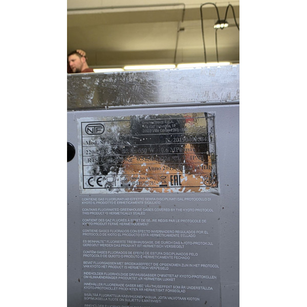 NTF SLF 225-A Jégdaragép - Léghűtéses jégdaragép