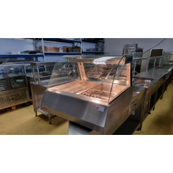 Table-top bent glass warmer - 2xGN1/1 Table-top bent glass warmer - 2xGN1/1