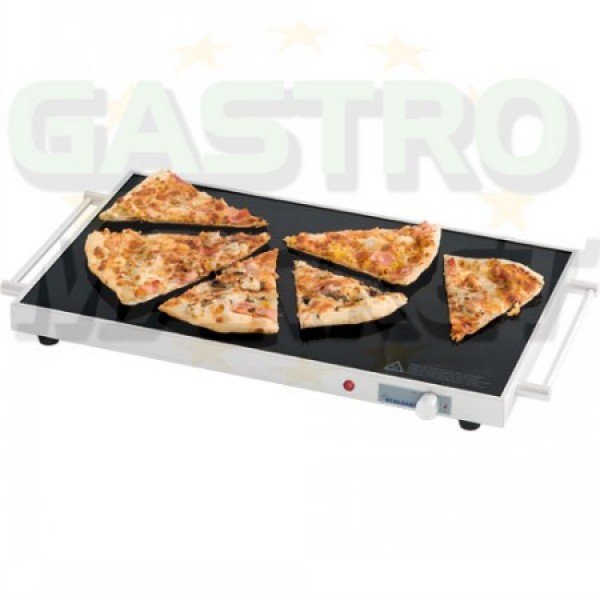 Pizza / pastry warmer ceramic plate  Pizza warmer display