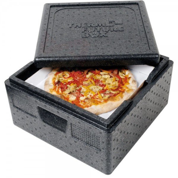 Heat insulating box for pizza boxes Pizza warmer display