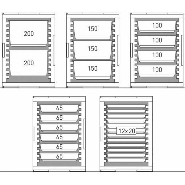 Thermobox isolierte Lebensmitteltransportbox GN1/1, Frontlader – TRIBECA TCB-600 Thermobox isolierte Lebensmitteltransportbox GN1/1, Frontlader – TRIBECA TCB-600