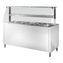 Straight Glass Bottle Holder - 3 x GN 1/1 Straight Glass Bottle Holder - 3 x GN 1/1
