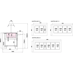 Igloo Gastroline 1.0 Open - Self-service warm-up counter Igloo Gastroline 1.0 Open - Self-service warm-up counter