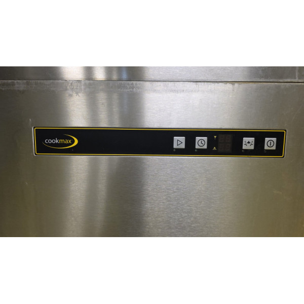 Cookmax 813003 - professzionális kalapos mosogatógép - Beépített vízlágyítóval!