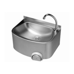 Fali kézmosó térdkapcsolóval és takaróborítással, gömbölyített Fali kézmosó térdkapcsolóval és takaróborítással, gömbölyített