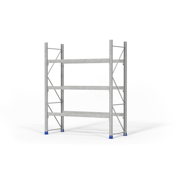 Nehézállvány, raklapos állványrendszer, polcrendszer, raktáriállvány - 270x100x350 cm Nehézállvány, raklapos állványrendszer, polcrendszer, raktáriállvány - 270x100x350 cm