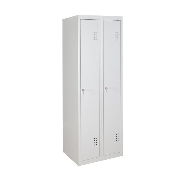 2-person, long-door, metal locker