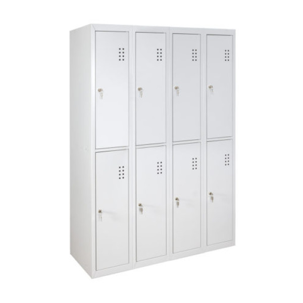 8-person, short-door, metal locker 8-person, short-door, metal locker