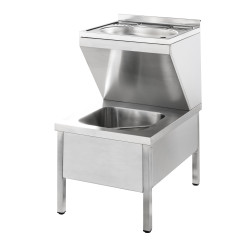 Hand Waschbecken waschen 